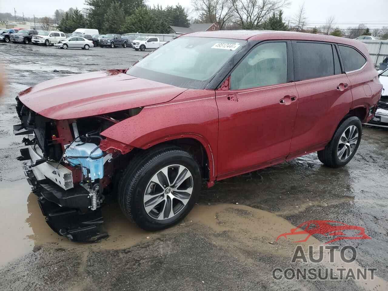 TOYOTA HIGHLANDER 2021 - 5TDGZRBH2MS532851