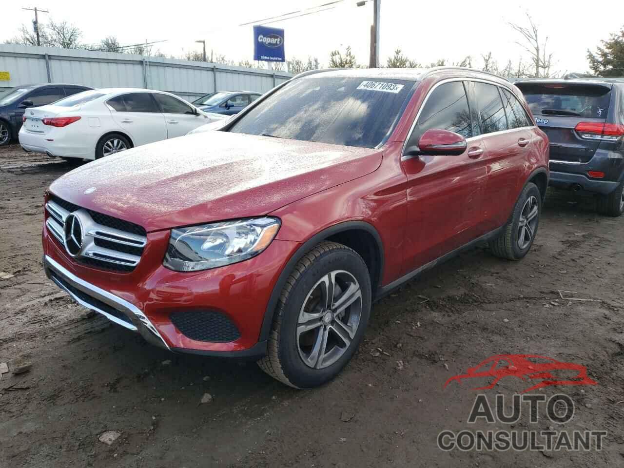 MERCEDES-BENZ GLC-CLASS 2016 - WDC0G4JB6GF042922