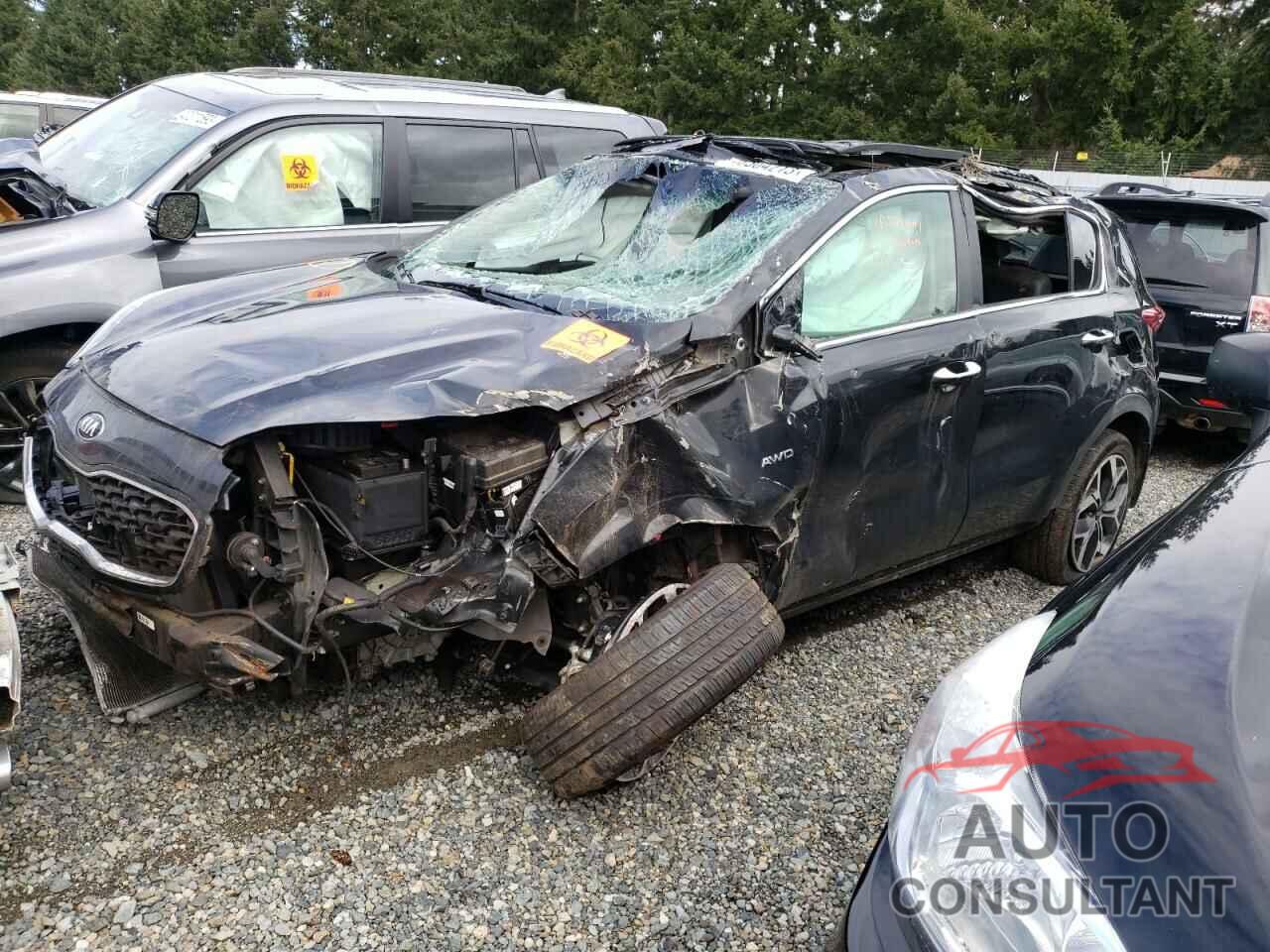 KIA SPORTAGE 2021 - KNDPNCAC4M7886735