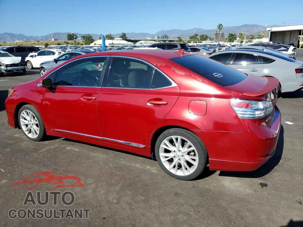 LEXUS HS 250H 2010 - JTHBB1BAXA2015012