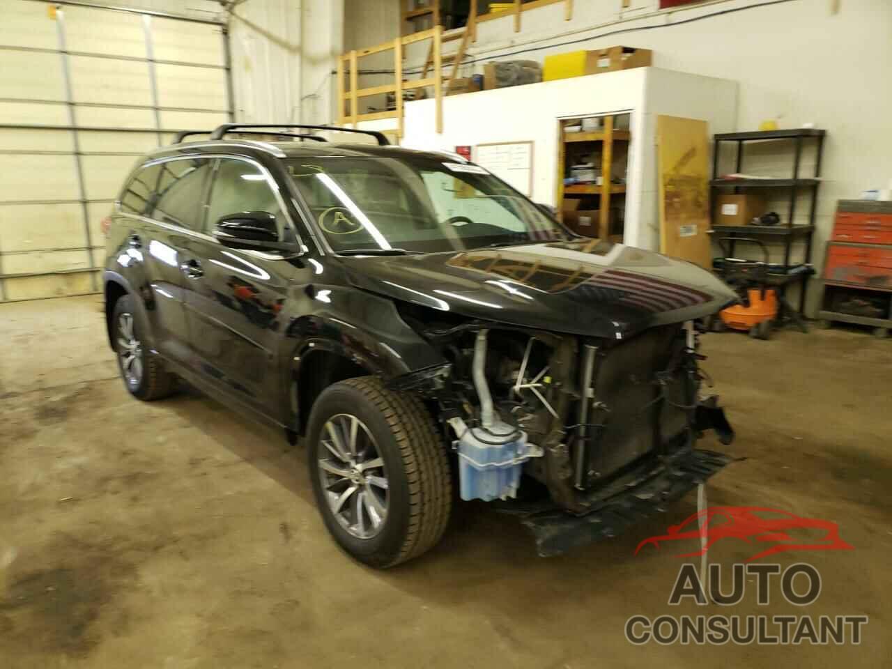 TOYOTA HIGHLANDER 2017 - 5TDJZRFH2HS461172