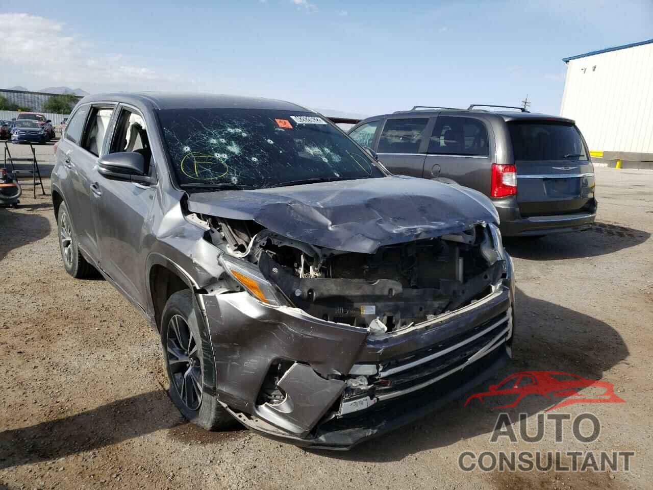 TOYOTA HIGHLANDER 2019 - 5TDZZRFH8KS362415
