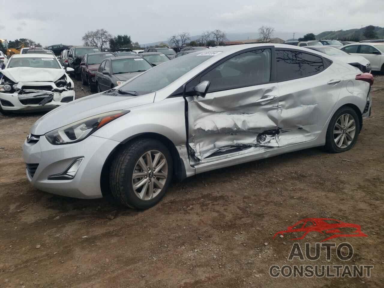 HYUNDAI ELANTRA 2016 - KMHDH4AEXGU541924