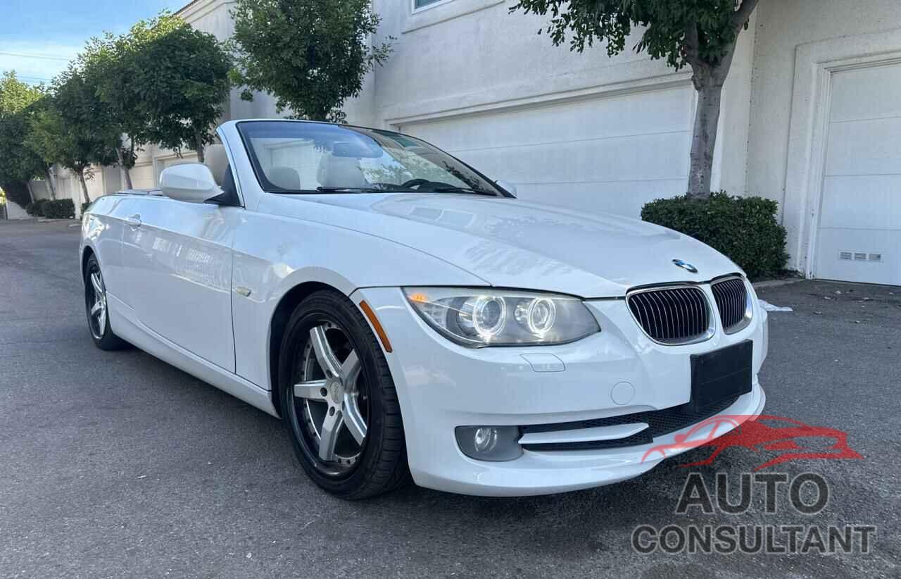BMW 3 SERIES 2012 - WBADW7C5XCE729272