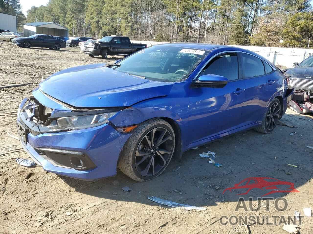 HONDA CIVIC 2019 - 2HGFC2F83KH601445