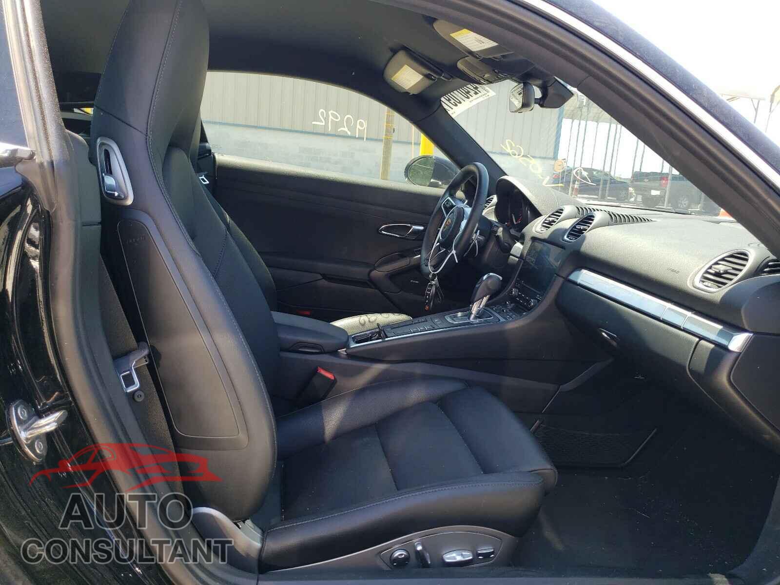 PORSCHE CAYMAN 2017 - WP0AA2A86HS270562