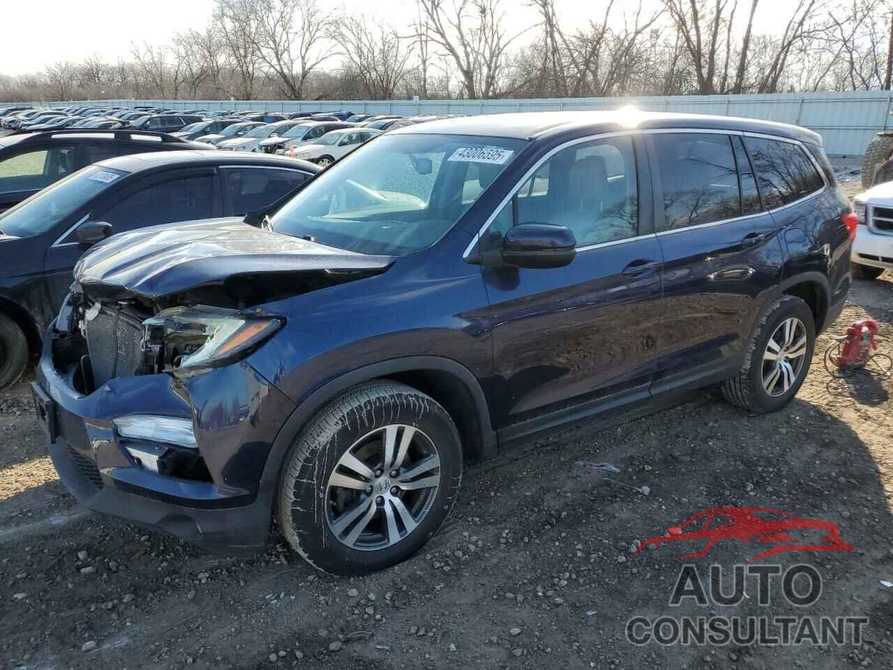 HONDA PILOT 2017 - 5FNYF6H75HB006153