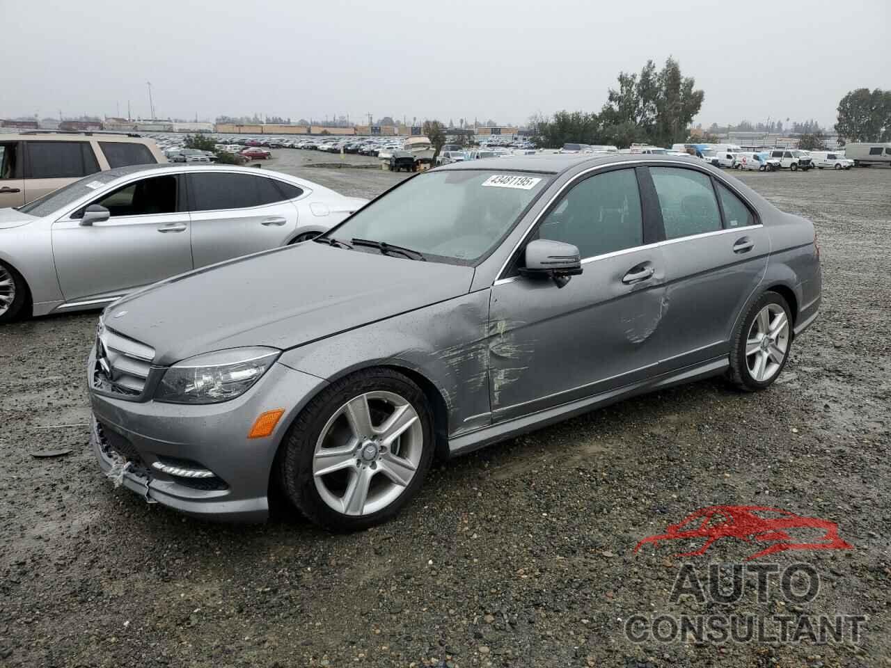 MERCEDES-BENZ C-CLASS 2011 - WDDGF5EB6BR153782