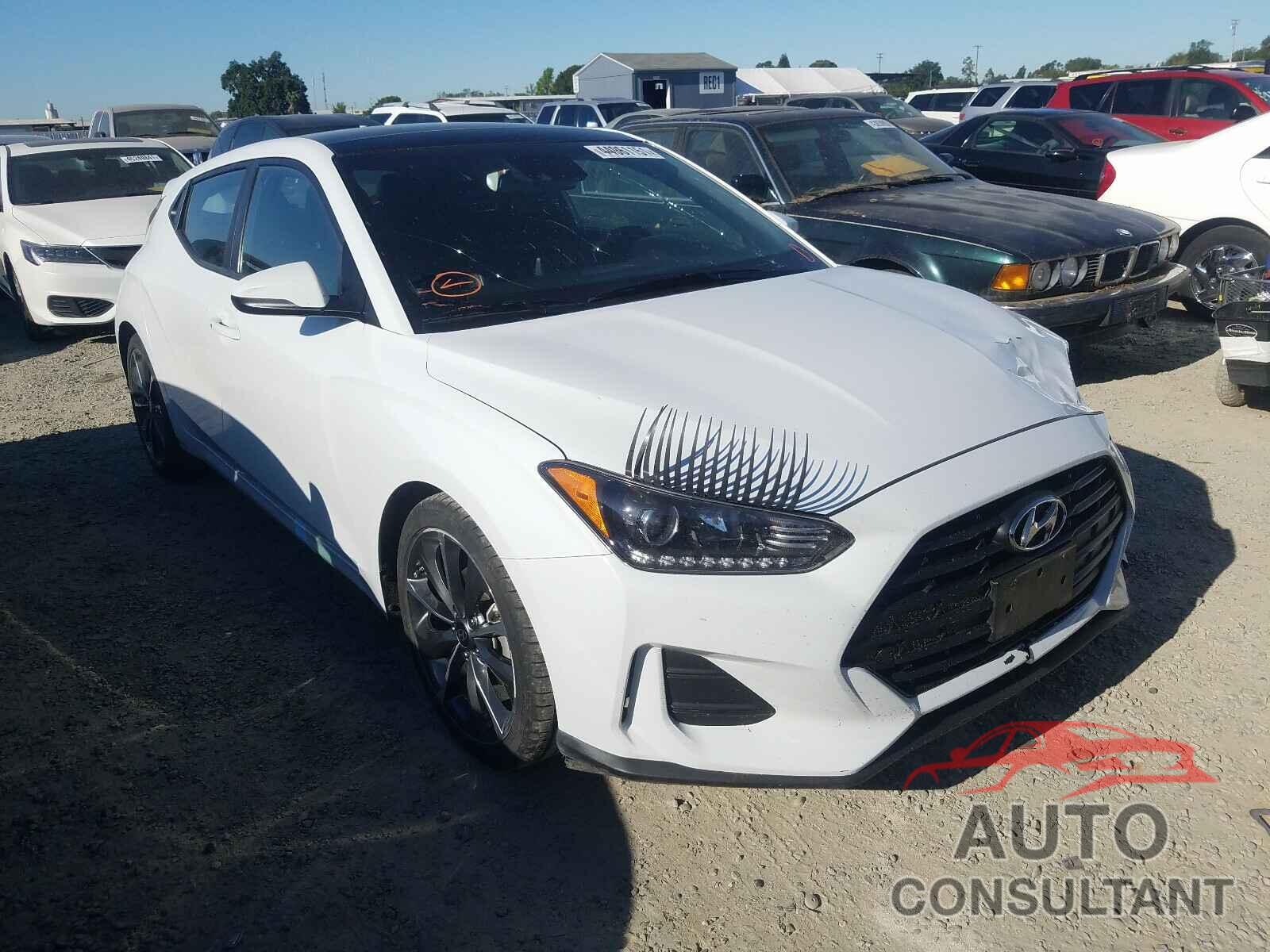 HYUNDAI VELOSTER 2019 - KMHTG6AF7KU004083