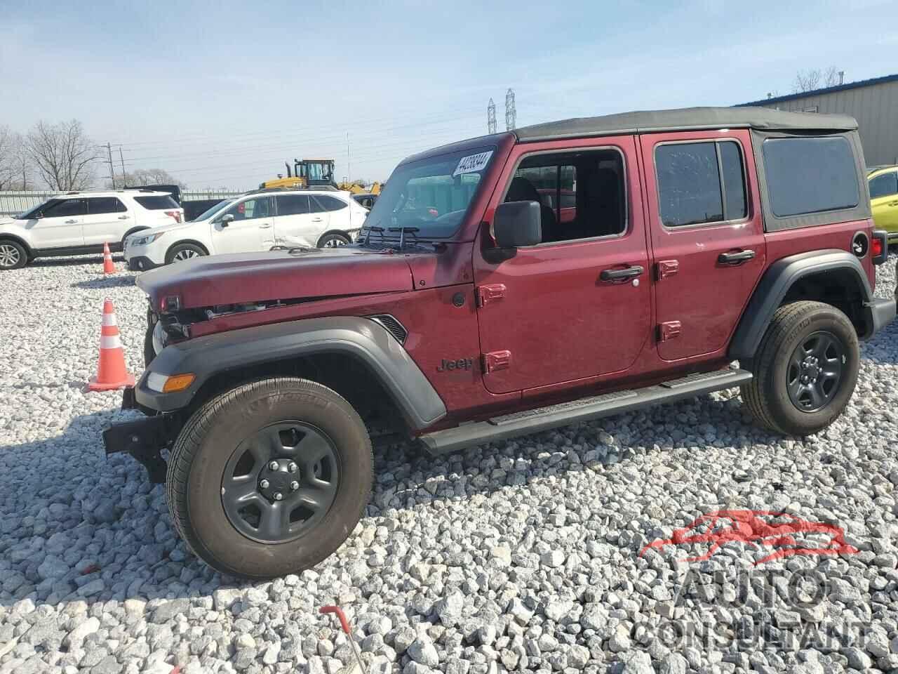 JEEP WRANGLER 2021 - 1C4HJXDG0MW861651
