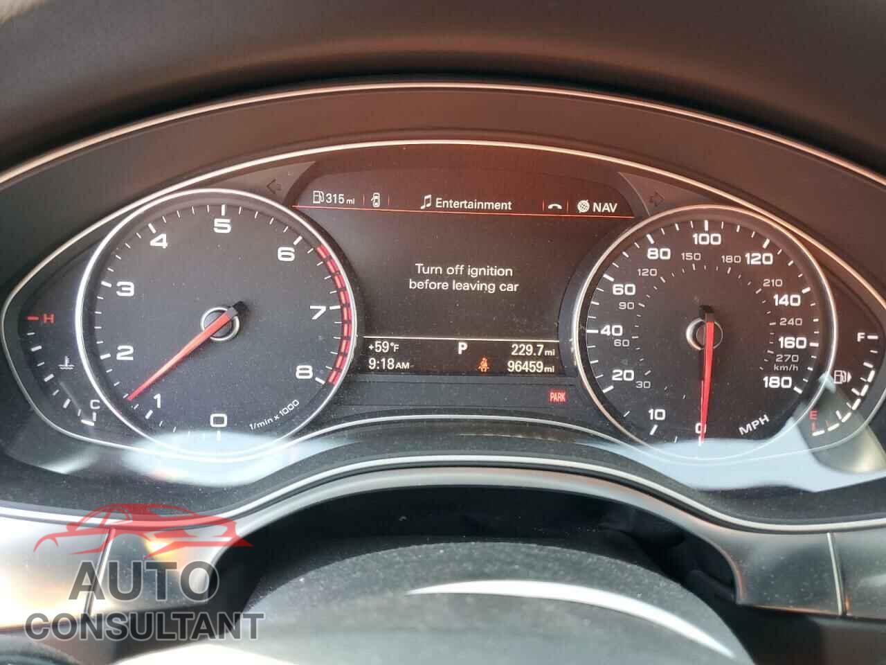 AUDI A6 2013 - WAUDFAFC4DN034603