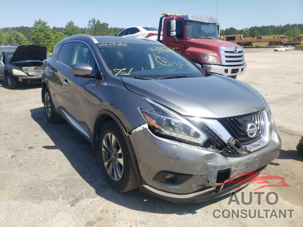 NISSAN MURANO 2018 - 5N1AZ2MG8JN151231