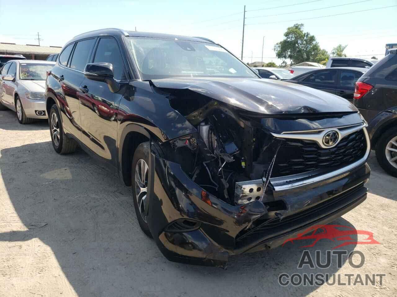TOYOTA HIGHLANDER 2021 - 5TDGZRAH7MS043248