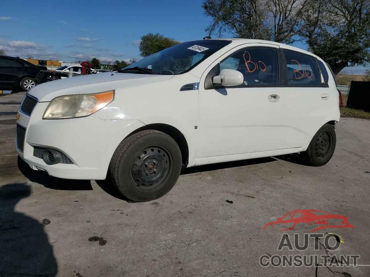 CHEVROLET AVEO 2009 - KL1TD66E39B611396