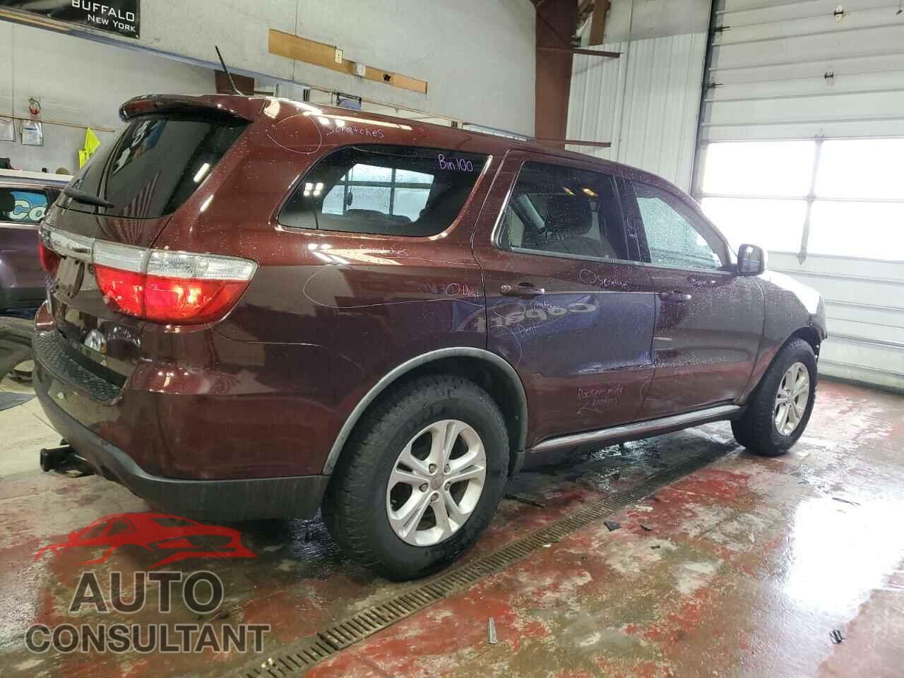 DODGE DURANGO 2012 - 1C4RDJAG7CC198169