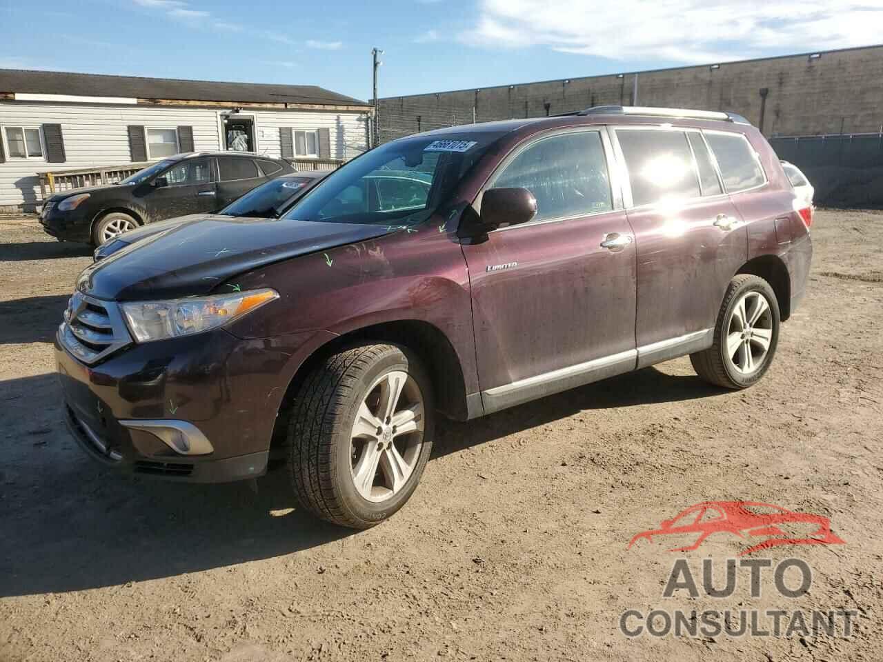 TOYOTA HIGHLANDER 2013 - 5TDDK3EH5DS270422