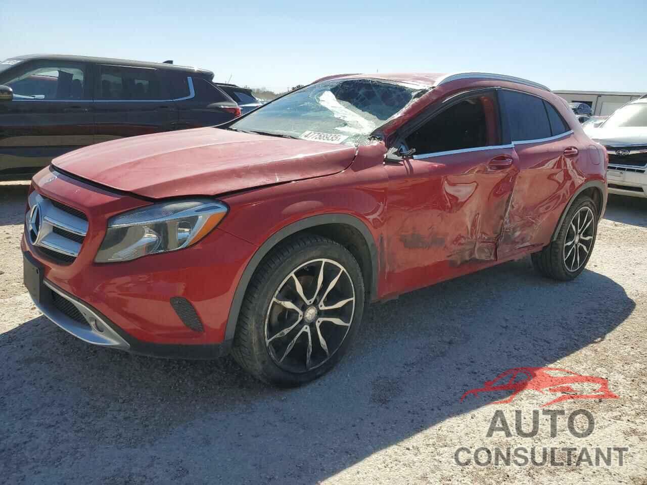 MERCEDES-BENZ GLA-CLASS 2015 - WDCTG4EB4FJ154797