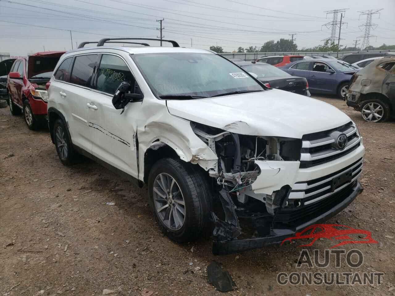 TOYOTA HIGHLANDER 2019 - 5TDJZRFH3KS596328