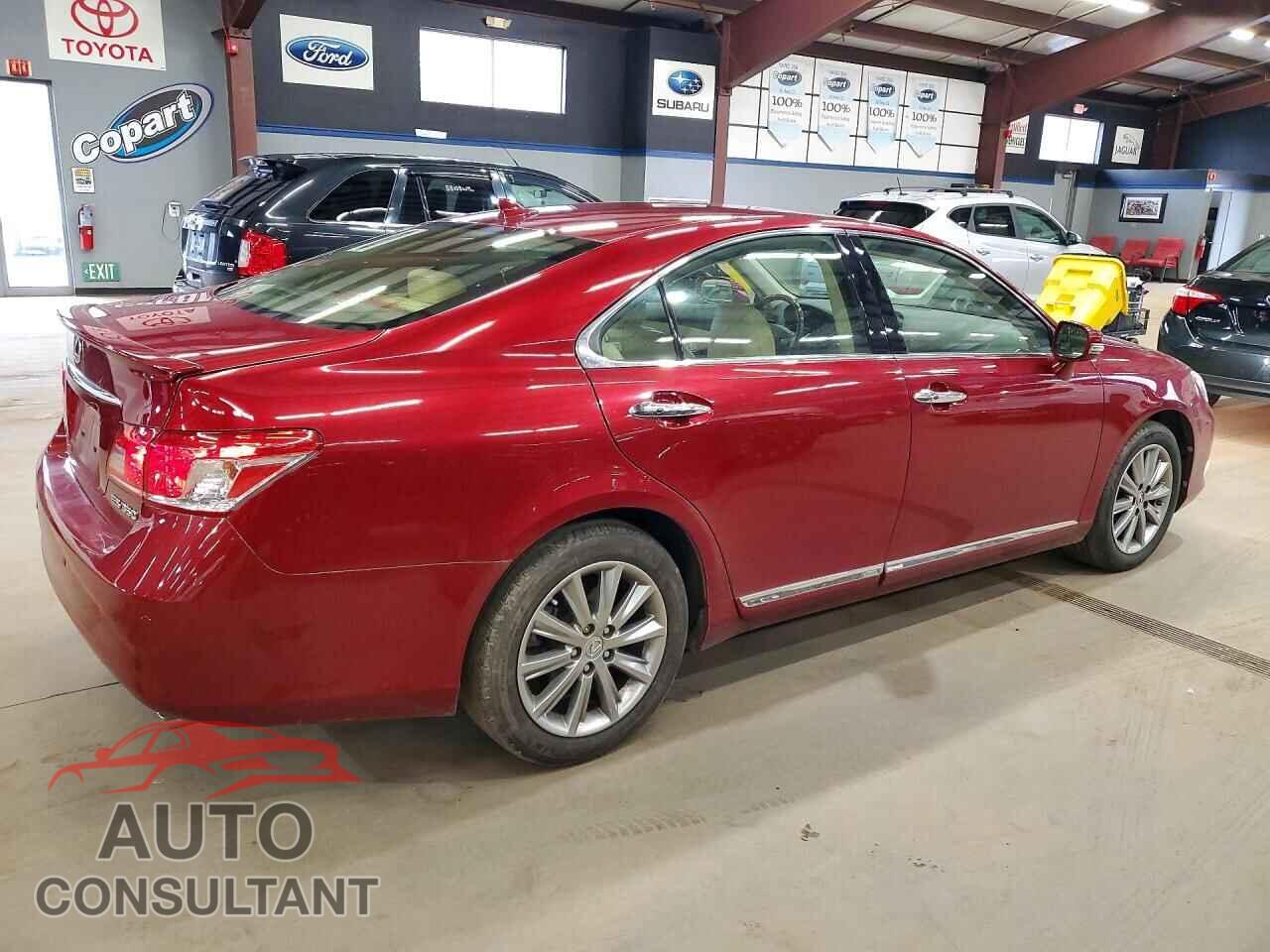 LEXUS ES350 2012 - JTHBK1EG0C2500231