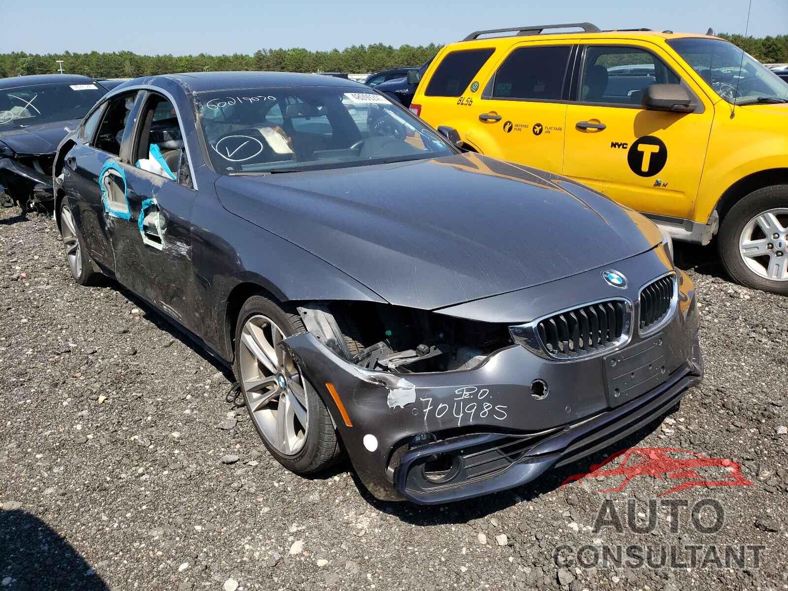 BMW 4 SERIES 2019 - WBA4J1C56KBM13685