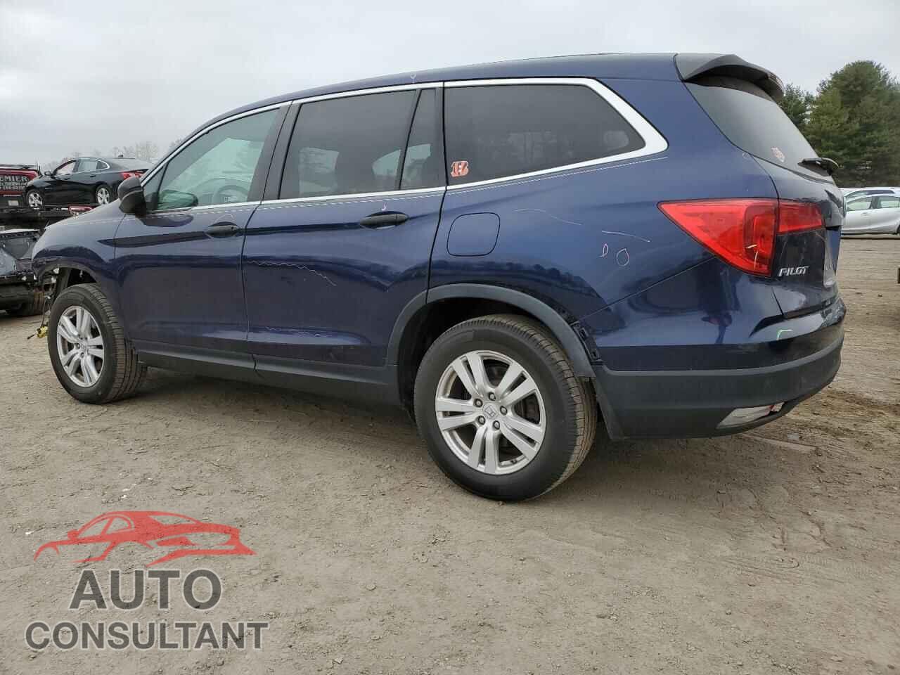 HONDA PILOT 2017 - 5FNYF5H16HB044657