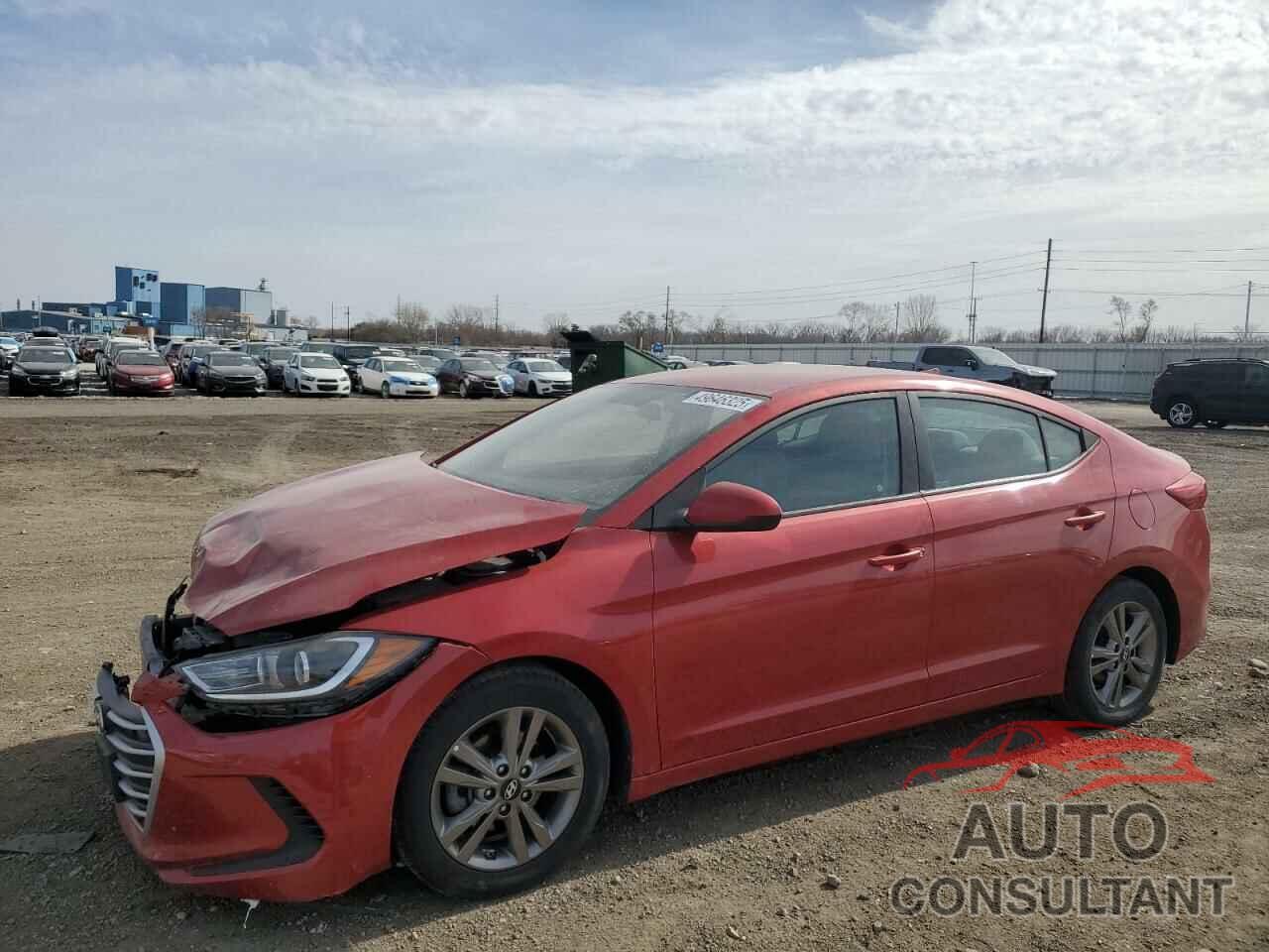 HYUNDAI ELANTRA 2018 - 5NPD84LF1JH310535