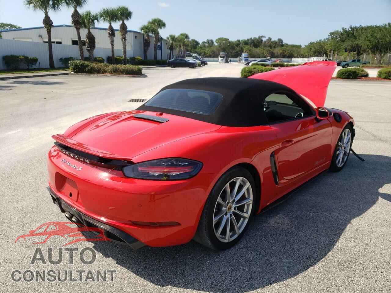PORSCHE BOXSTER 2017 - WP0CB2A87HS240976
