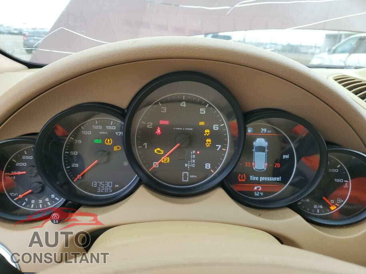 PORSCHE CAYENNE 2012 - WP1AA2A21CLA06372