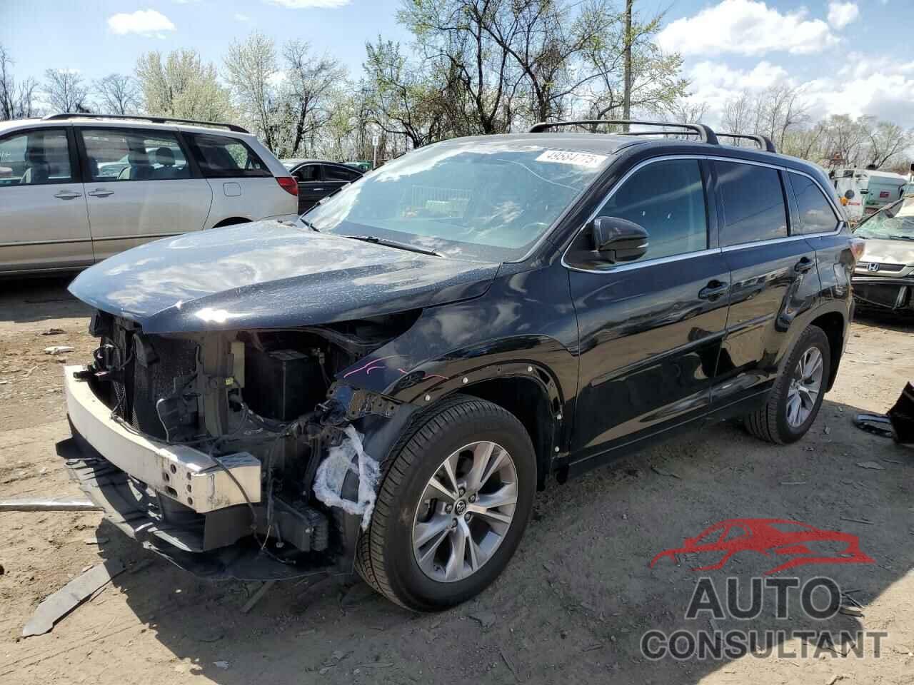 TOYOTA HIGHLANDER 2016 - 5TDBKRFH9GS312880