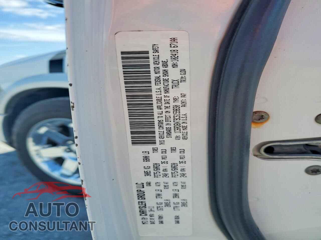 DODGE RAM 1500 2012 - 1C6RD6NT9CS159830