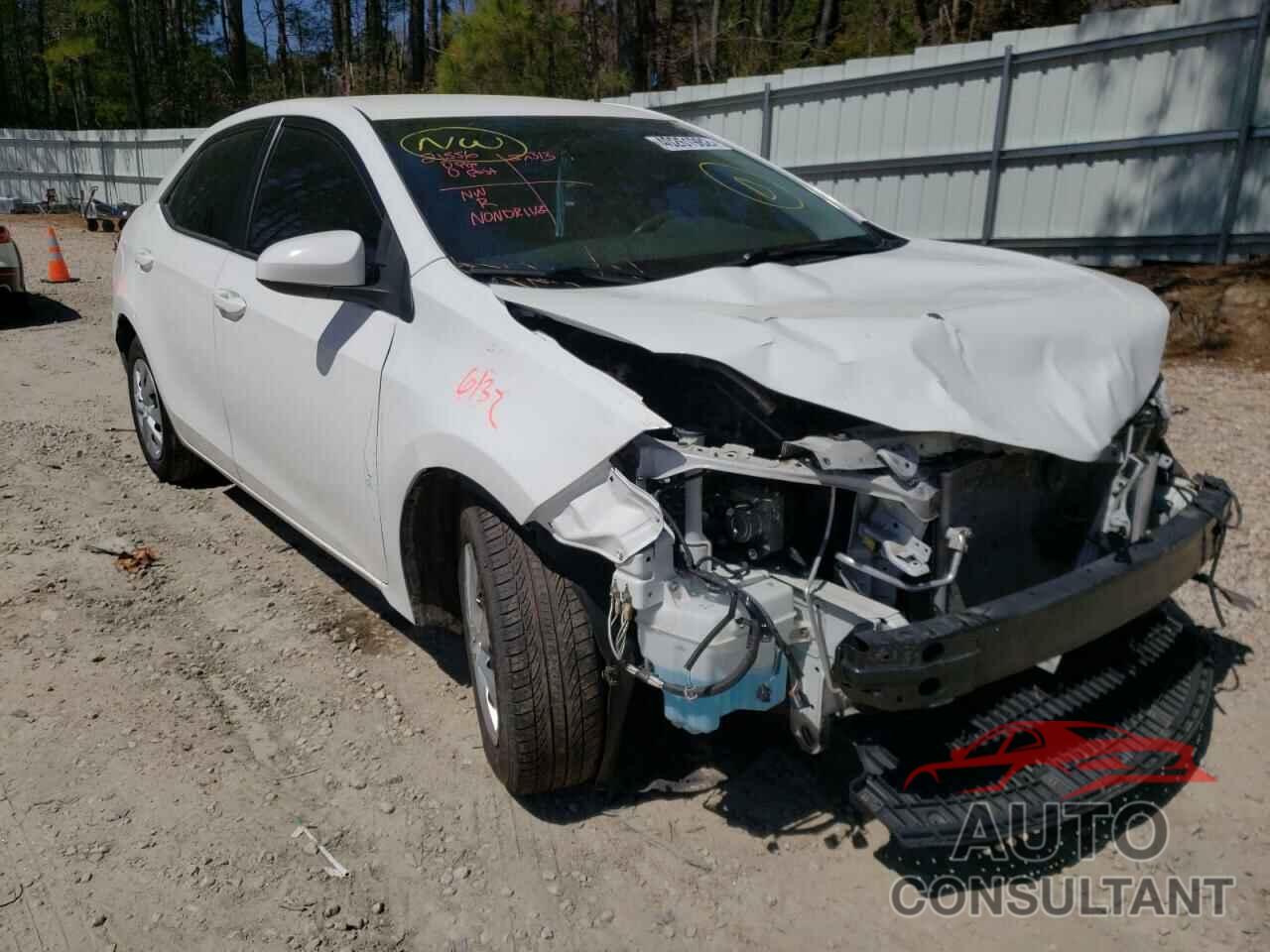 TOYOTA COROLLA 2016 - 5YFBURHE6GP458952