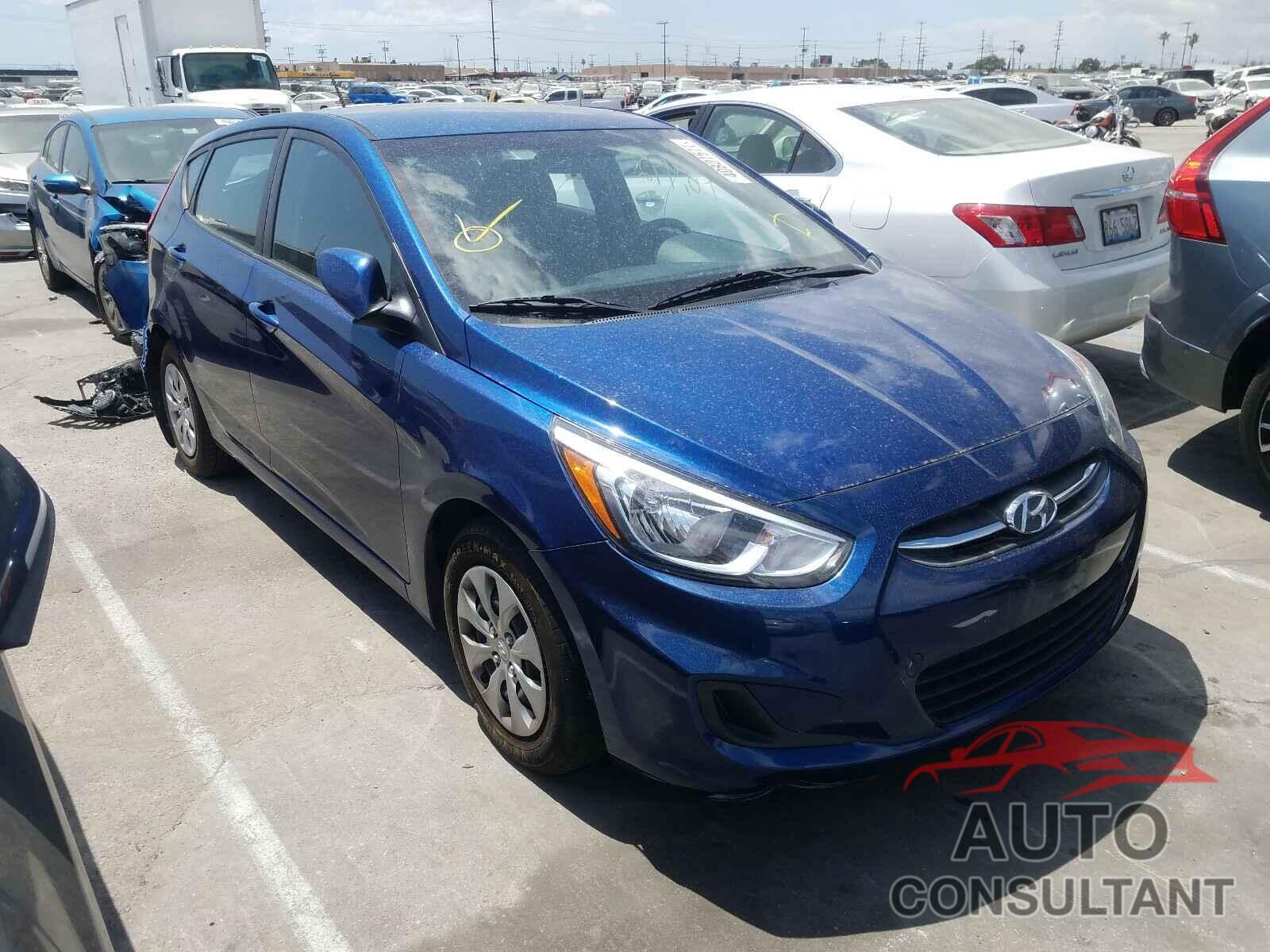 HYUNDAI ACCENT 2016 - KMHCT5AE4GU280516
