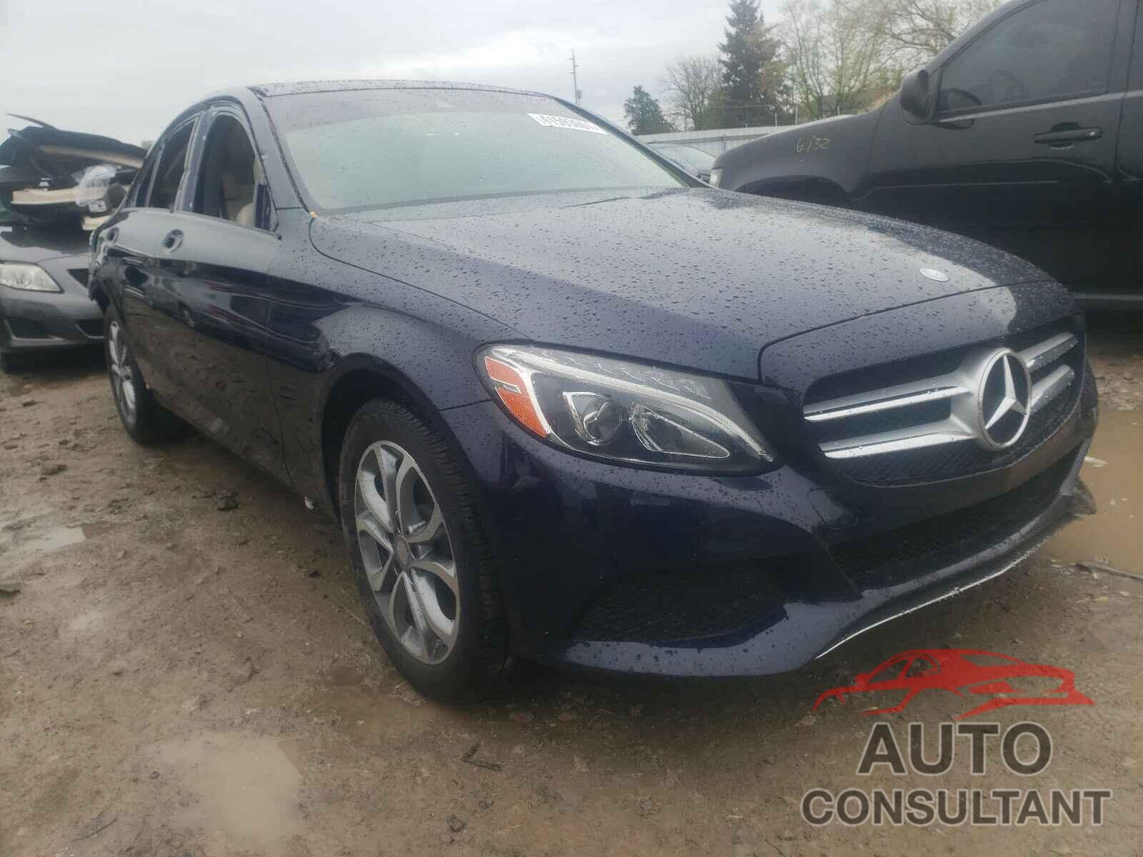 MERCEDES-BENZ C-CLASS 2017 - 55SWF4KB2HU207158