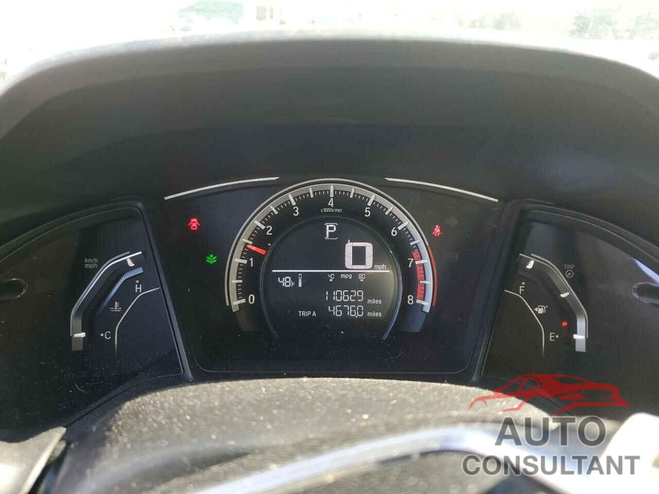 HONDA CIVIC 2017 - 19XFC2F58HE016532