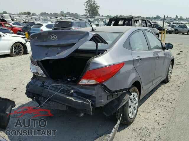 HYUNDAI ACCENT 2016 - KMHCT4AEXGU980745