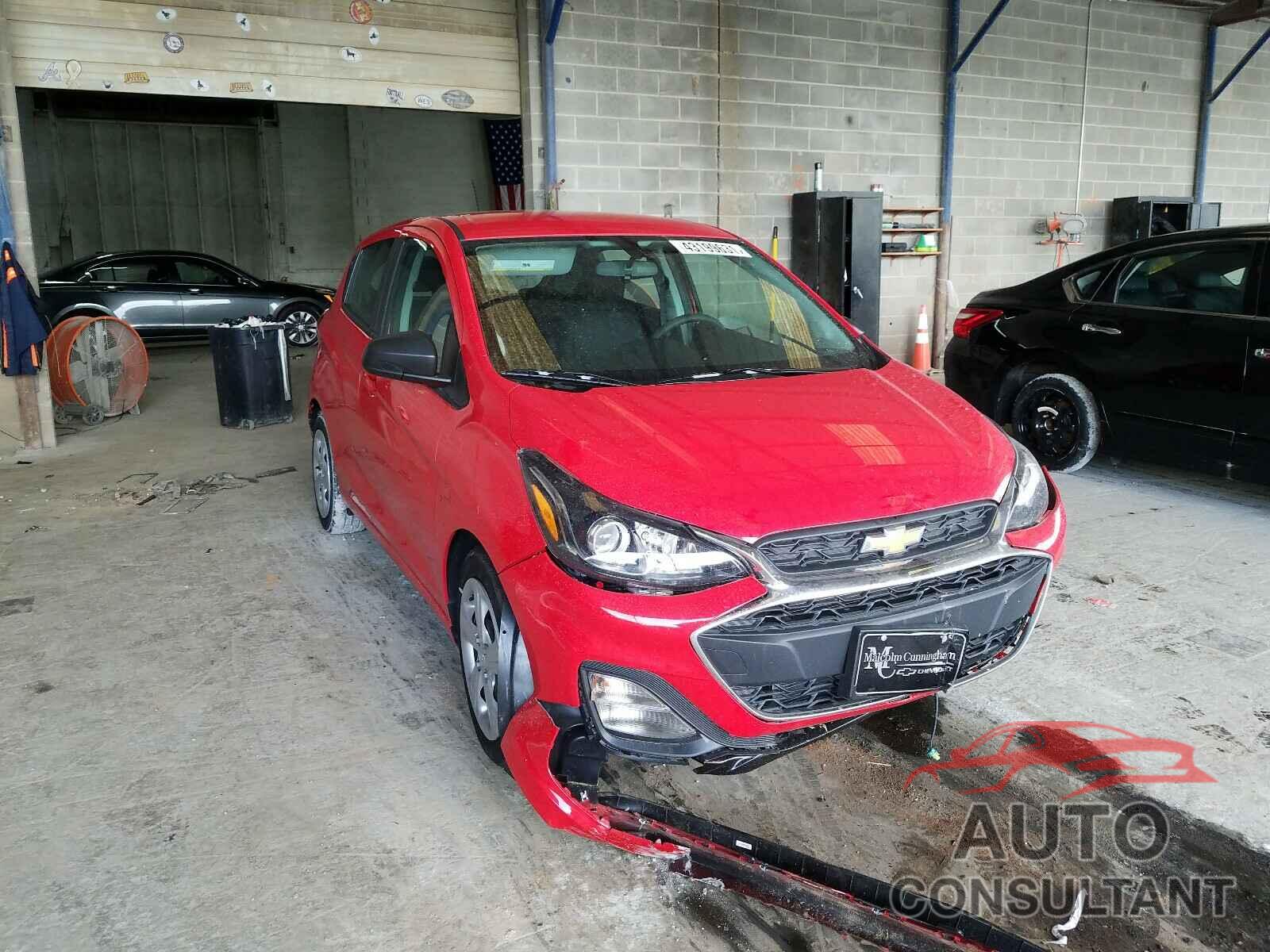 CHEVROLET SPARK 2021 - KL8CB6SAXMC709337