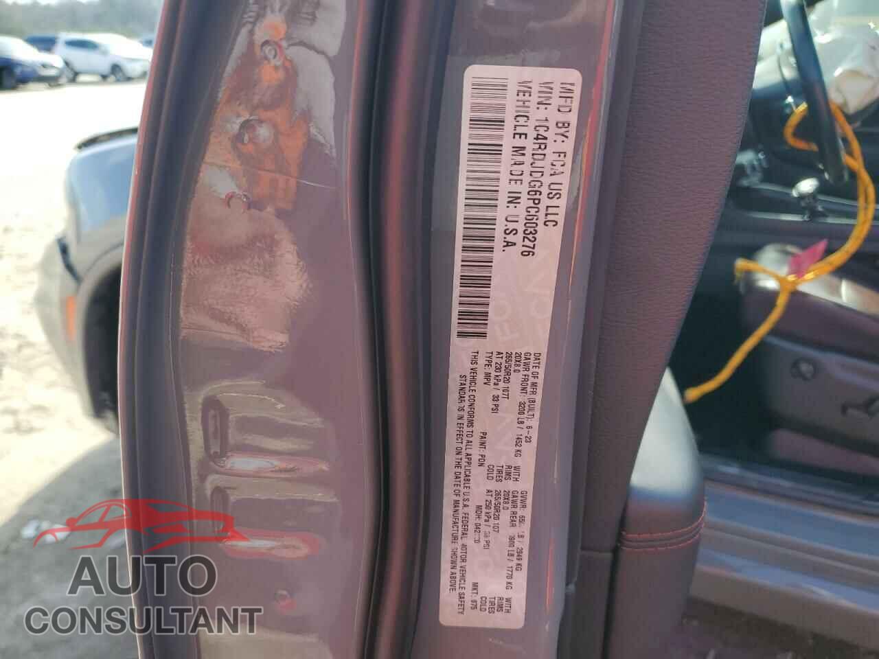 DODGE DURANGO 2023 - 1C4RDJDG6PC603276