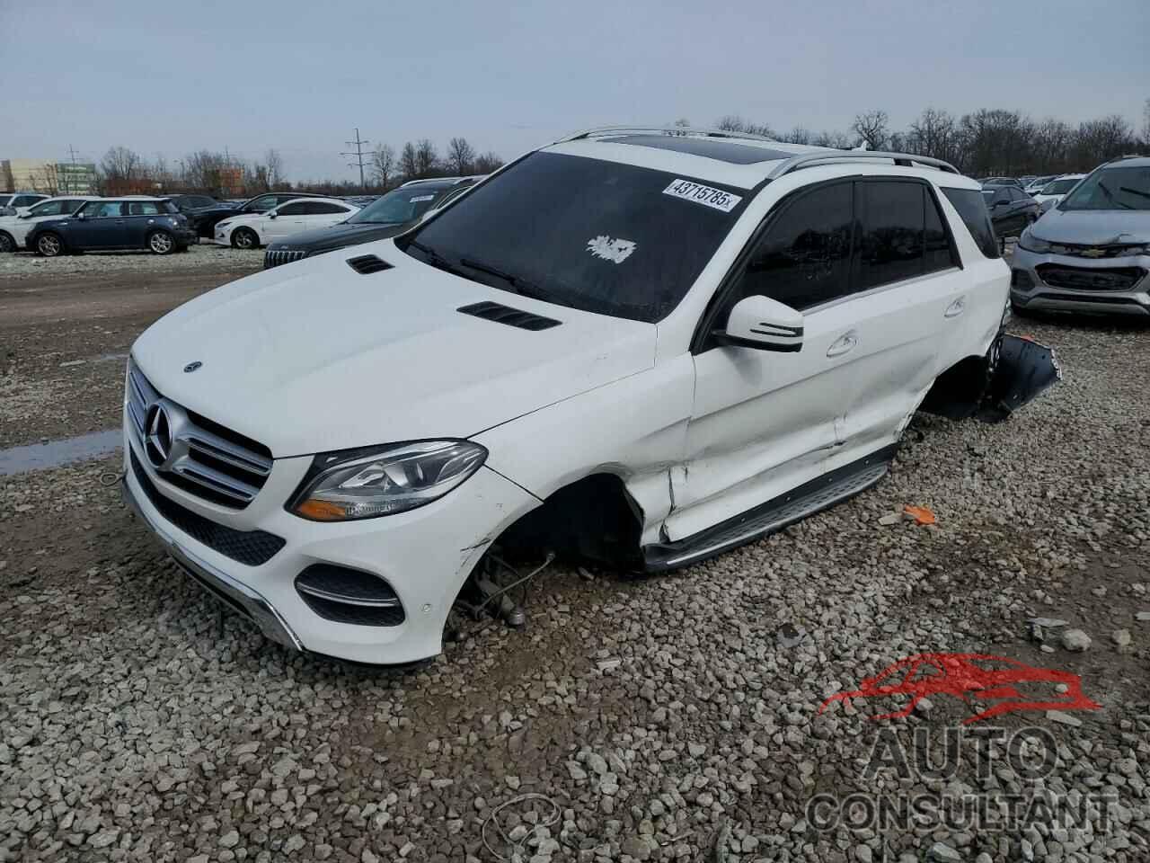 MERCEDES-BENZ GLE-CLASS 2017 - 4JGDA5JBXHA991351
