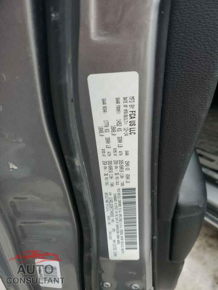 DODGE DURANGO 2015 - 1C4RDJDG9FC161365