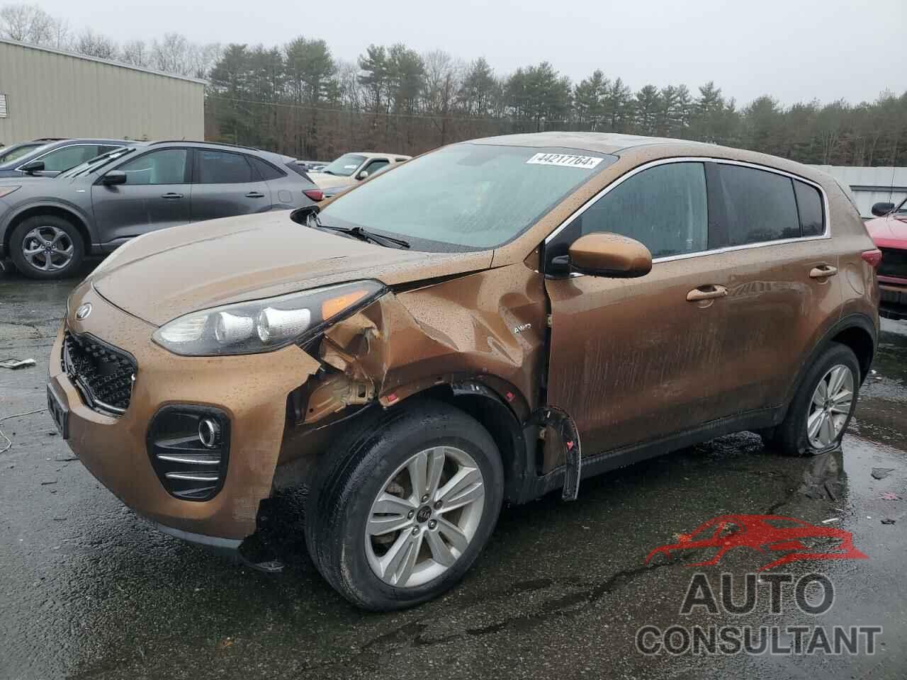 KIA SPORTAGE 2017 - KNDPMCAC0H7037565
