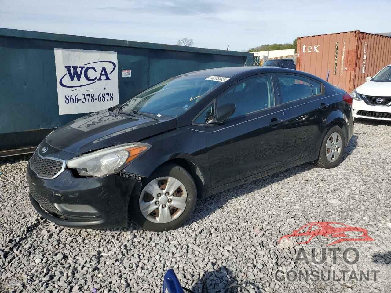 KIA FORTE 2016 - KNAFK4A64G5492735