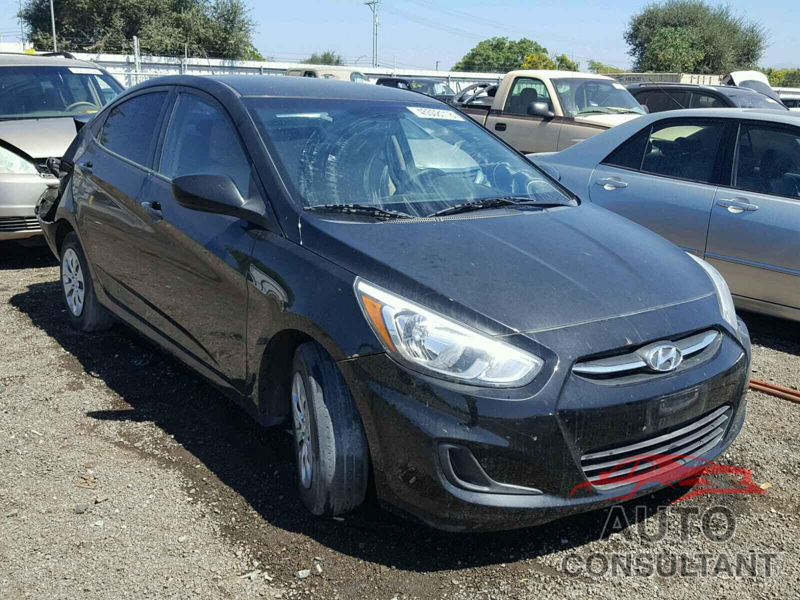 HYUNDAI ACCENT 2016 - KMHCT4AE8GU950904