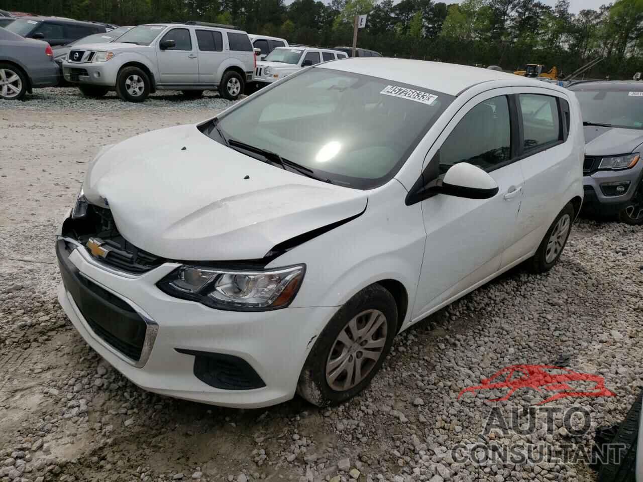 CHEVROLET SONIC 2019 - 1G1JG6SB0K4122041