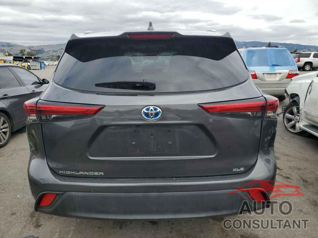 TOYOTA HIGHLANDER 2020 - 5TDGZRAH6LS003628