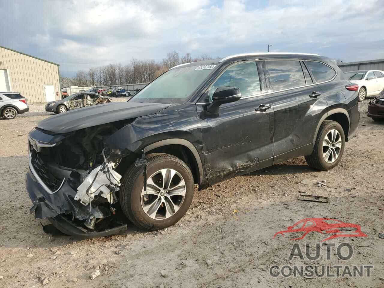 TOYOTA HIGHLANDER 2021 - 5TDGZRAH6MS047405