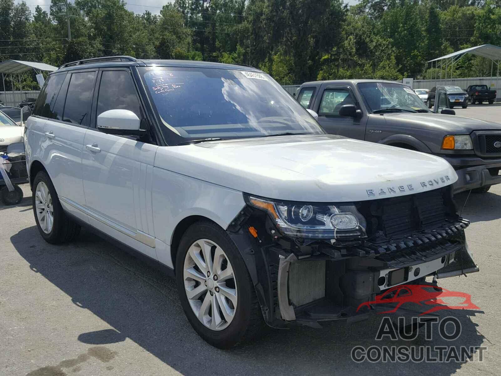 LAND ROVER RANGE ROVER HSE 2016 - SALGS2PF3GA294666