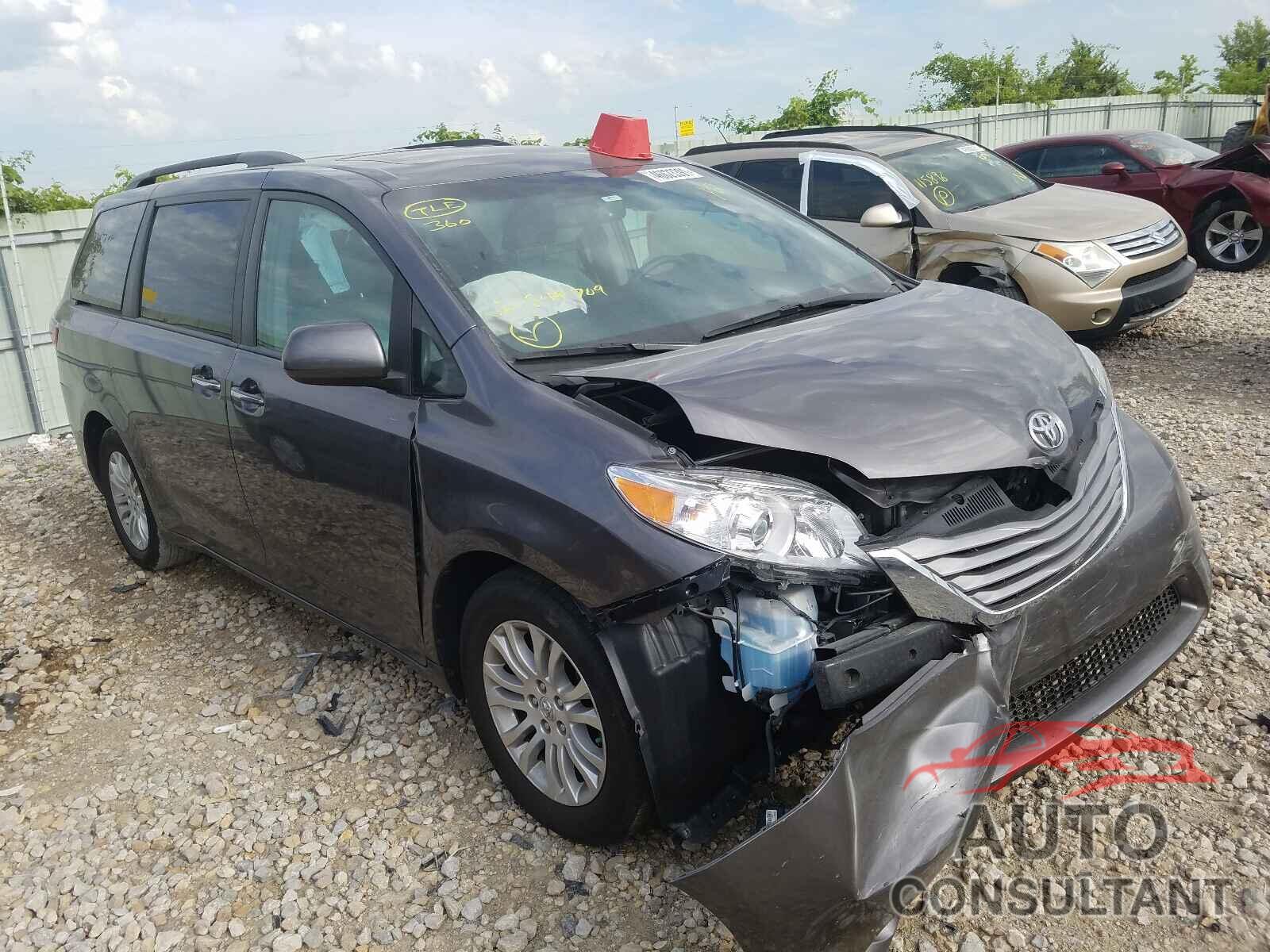 TOYOTA SIENNA 2017 - 5TDYZ3DC5HS849709