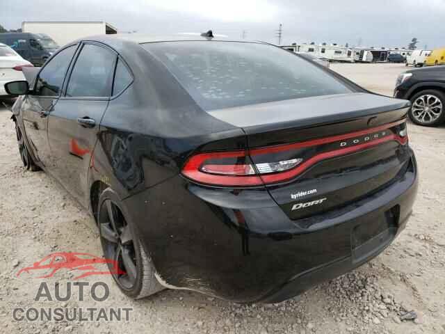 DODGE DART 2016 - 1C3CDFBB9GD516030