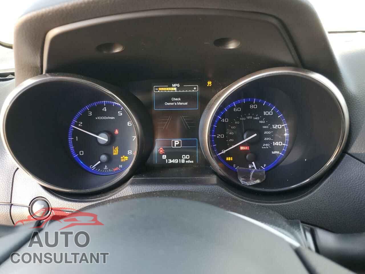 SUBARU OUTBACK 2017 - 4S4BSAFC7H3315233