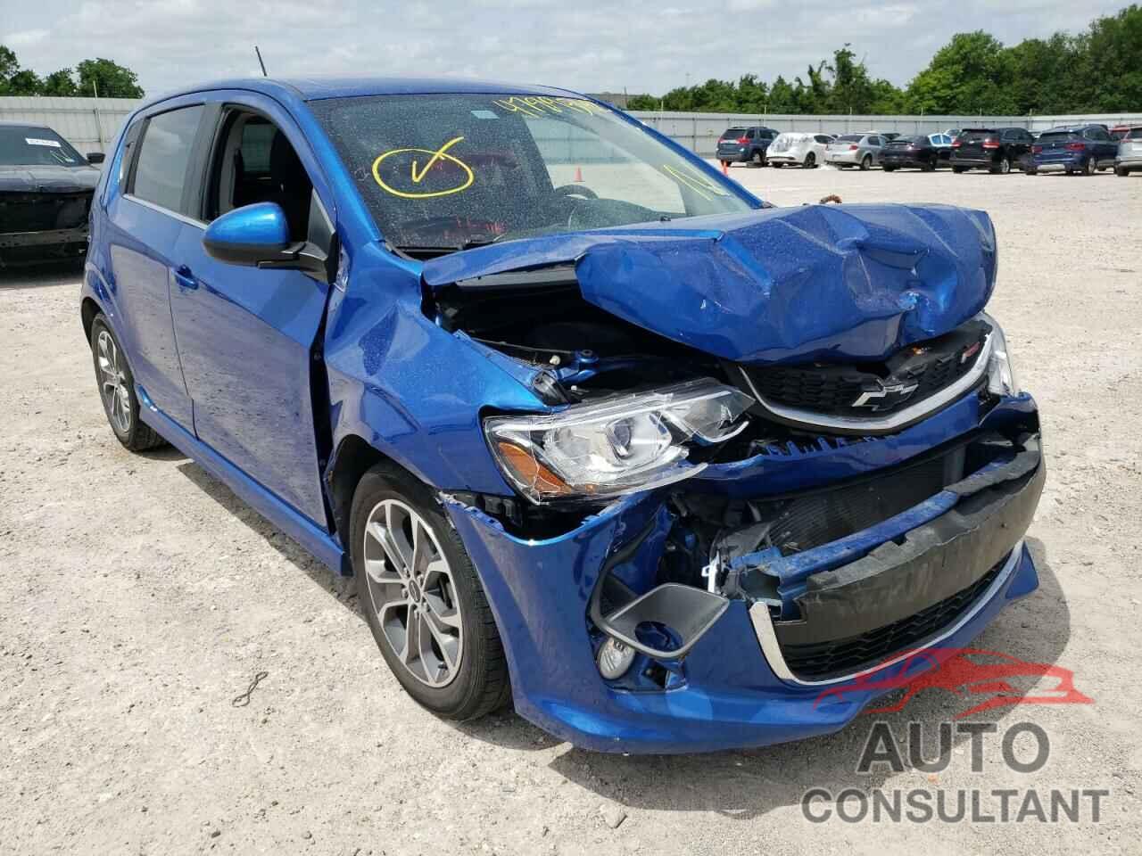 CHEVROLET SONIC 2019 - 1G1JD6SB3K4125072